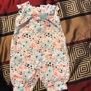 Multi color romper worn couple of times
